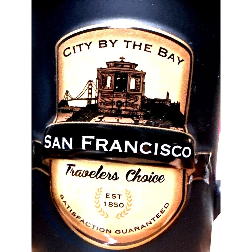 San Francisco City By The Bay Ceramic Mug Travelers Choice Souvenir Collectibles - Picture 6 of 9